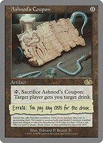 Matte Finish Unglued Ashnod's Coupon ( #69 )