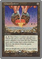 Matte Finish Unglued Chaos Confetti ( #72 )