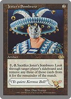 Matte Finish Unglued Jester's Sombrero ( #76 )