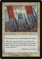 Matte Finish Urza's Legacy Knighthood ( #12 )