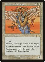 Matte Finish Urza's Legacy Radiant, Archangel ( #20 )