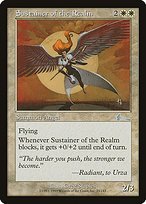 Matte Finish Urza's Legacy Sustainer of the Realm ( #23 )