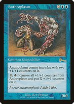 Matte Finish Urza's Legacy Anthroplasm ( #25 )