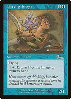 Matte Finish Urza's Legacy Fleeting Image ( #31 )
