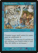 Matte Finish Urza's Legacy Miscalculation ( #36 )