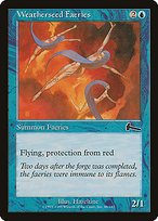 Matte Finish Urza's Legacy Weatherseed Faeries ( #48 )