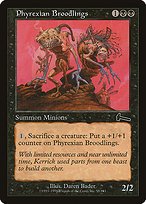 Matte Finish Urza's Legacy Phyrexian Broodlings ( #58 )