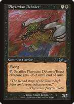 Matte Finish Urza's Legacy Phyrexian Debaser ( #59 )