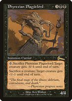 Matte Finish Urza's Legacy Phyrexian Plaguelord ( #62 )