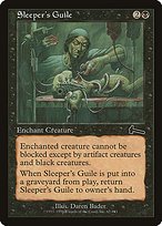 Matte Finish Urza's Legacy Sleeper's Guile ( #67 )