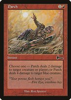 Matte Finish Urza's Legacy Parch ( #86 )