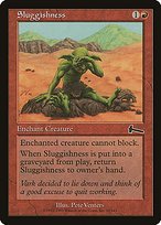 Matte Finish Urza's Legacy Sluggishness ( #92 )