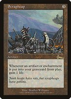 Matte Finish Urza's Legacy Scrapheap ( #132 )