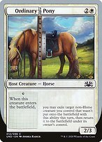 Matte Finish Unsanctioned Ordinary Pony ( #12 )