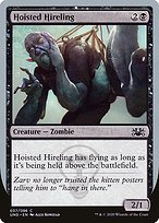 Matte Finish Unsanctioned Hoisted Hireling ( #37 )