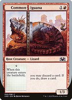 Matte Finish Unsanctioned Common Iguana ( #50 )