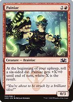 Matte Finish Unsanctioned Painiac ( #55 )