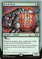Matte Finish Unsanctioned B-I-N-G-O ( #61 )