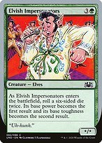 Matte Finish Unsanctioned Elvish Impersonators ( #62 )