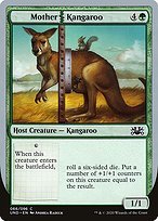 Matte Finish Unsanctioned Mother Kangaroo ( #66 )