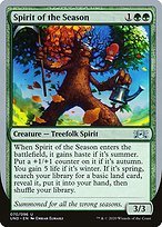 Matte Finish Unsanctioned Spirit of the Season ( #70 )