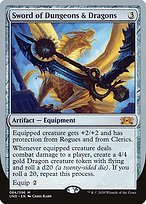 Matte Finish Unsanctioned Sword of Dungeons & Dragons ( #84 )