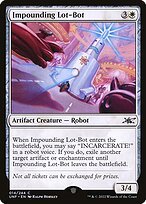 Matte Finish Unfinity Impounding Lot-Bot ( #14 )