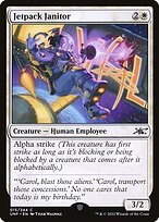 Matte Finish Unfinity Jetpack Janitor ( #15 )