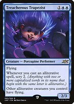 Matte Finish Unfinity Treacherous Trapezist ( #60 )