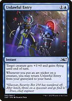 Matte Finish Unfinity Unlawful Entry ( #62 )