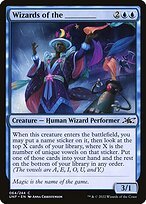 Matte Finish Unfinity Wizards of the _____ ( #64 )