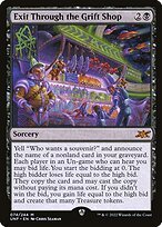Matte Finish Unfinity Exit Through the Grift Shop ( #74 )