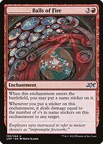 Matte Finish Unfinity _____ Balls of Fire ( #100 )