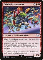 Matte Finish Unfinity Goblin Blastronauts ( #109 )