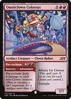 Matte Finish Unfinity Omniclown Colossus // Pie-roclasm ( #116 )