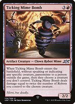 Matte Finish Unfinity Ticking Mime Bomb ( #124 )
