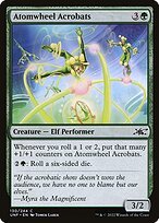 Matte Finish Unfinity Atomwheel Acrobats ( #130 )