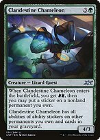 Matte Finish Unfinity Clandestine Chameleon ( #134 )