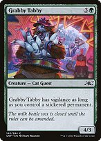 Matte Finish Unfinity Grabby Tabby ( #140 )