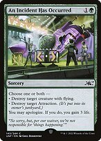 Matte Finish Unfinity An Incident Has Occurred ( #143 )