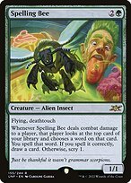 Matte Finish Unfinity Spelling Bee ( #155 )