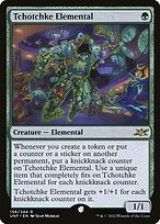 Matte Finish Unfinity Tchotchke Elemental ( #158 )