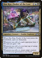 Matte Finish Unfinity Dee Kay, Finder of the Lost ( #167 )