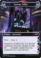 Matte Finish Unfinity Fortune Teller ( #212 Variant b)