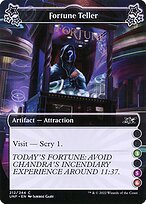 Matte Finish Unfinity Fortune Teller ( #212 Variant e)