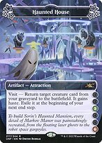 Matte Finish Unfinity Haunted House ( #217 Variant a)
