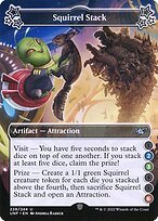 Matte Finish Unfinity Squirrel Stack ( #228 Variant a)