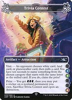 Matte Finish Unfinity Trivia Contest ( #233 Variant a)