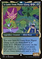 Matte Finish Unfinity It Came from Planet Glurg ( #261 )