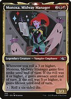 Matte Finish Unfinity Monoxa, Midway Manager ( #265 )